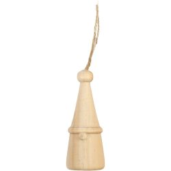 Scandinavian Santa Gnome, H: 6 cm, dia. 2,5 cm, 1 pc