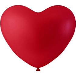 Ballonger, hjerter, rød, 8stk./ 1 pk.