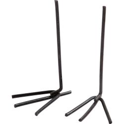 Fugleføtter og Kyllingføtter, H: 5 cm, B: 2 cm, svart, 10 par/ 1 pk.