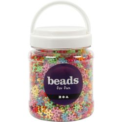 Figurperler, dia. 7-13,5 mm, hullstr. 2 mm, ass. farger, 270 g, 700 ml/ 1 boks