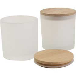 Glasskrukker med trelokk