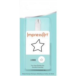 Pregestempel, Stjerne, 65 mm, 3 mm, 1 stk.