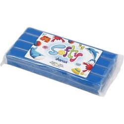 Softy Modellervoks, blå, 500 g/ 1 pk.