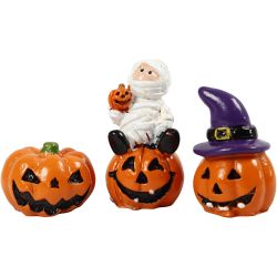 Minifigurer, H: 1,5-3,5 cm, L: 2 cm, B: 2 cm, 3 stk./ 1 pk.