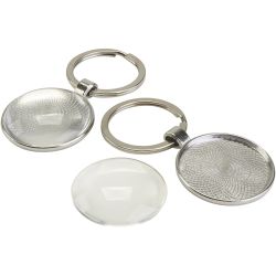 Nøkkelring med akrylinnsats