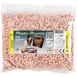 PhotoPearls, str. 5x5 mm, hullstr. 2,5 mm, medium, rosa (18), 6000 stk./ 1 pk.