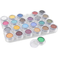 Grimas Ansiktsmaling - Sminkepalett, ass. farger, 24x2.50 ml/ 1 stk.
