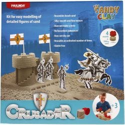 Sandy Clay® , ridderborg, natur, 1 sett