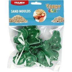 Sandformer, dyr, str. 4-7 cm, 10 stk./ 1 pk.