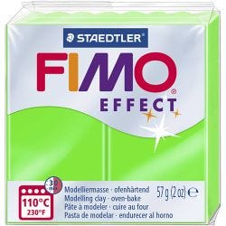 FIMO® Effect , neon grønn, 57 g/ 1 pk.