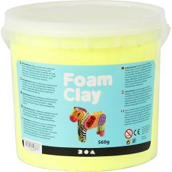 Foam Clay® , neon gul, 560 g/ 1 spann