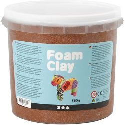 Foam Clay® , brun, 560 g/ 1 spann
