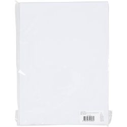EVA-skum, A4, ark 210x297 mm, tykkelse 2 mm, hvit, 10 ark/ 1 pk.