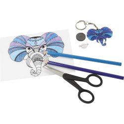 Krympeplastark med motiver