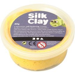 Silk Clay®, gul, 40 g/ 1 boks