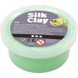 Silk Clay®, lys grønn, 40 g/ 1 boks