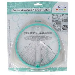 Håndverkskniv med rundt skjærebrett