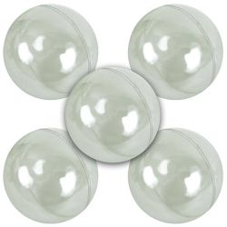 Spiselig gjennomsiktig plastkule