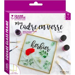 Kvadratisk ramme i metall