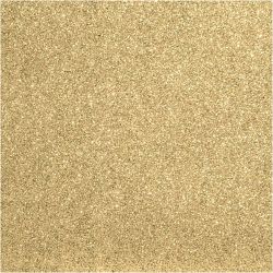 Gyllent gult paljettstoff