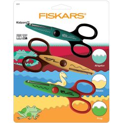 Fiskars KidzorsT Mønstersakser, 3 stk./ 1 pk.