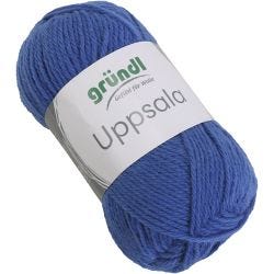 Ullgarn, L: 125 M, blå, 50 g/ 1 stk.