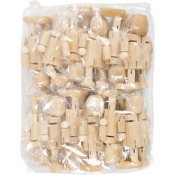 Trefigur med bevegelige ledd