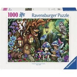 Ravensburger puslespill kattunger, Den magiske skogen, 1000 brikker, 1 pk.