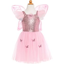 Prinsessekostymer, L: 70 cm, str. 5-7 år, 2 deler/ 1 pk.