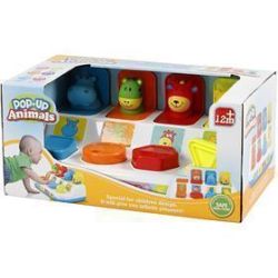 Pop-up farm med dyr, 25x15x10 cm, 1 stk.