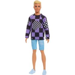 Ken-dukke med blondt hår