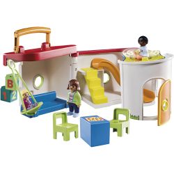 Playmobil Min Bærbare Barnehage, 24x17x21 cm, 1 sett