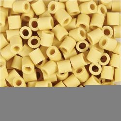 NABBI BioBeads, str. 5x5 mm, hullstr. 2.5 mm, medium, gul, 1000 stk./ 1 pk.