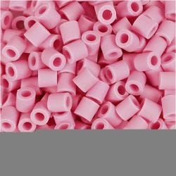 NABBI BioBeads, str. 5x5 mm, hullstr. 2.5 mm, medium, rosa, 1000 stk./ 1 pk.