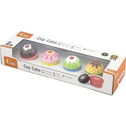 VIGA cupcakes, str. 4x5,5 cm, 4 deler/ 1 pk.