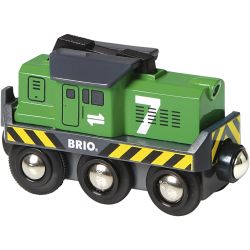 BRIO Batteridrevet Fraktlokomotiv