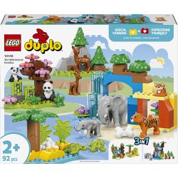 LEGO® DUPLO® 3-i-1 Familier med ville dyr