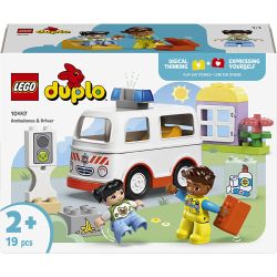 LEGO® DUPLO® ambulanse med sjåfør