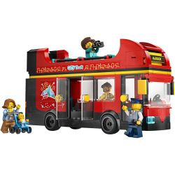 LEGO® City Red todekkers sightseeingbuss