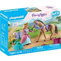 Playmobil prinsesse med hest