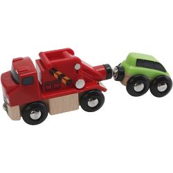 BRIO Kranbil med Feste for Tauing