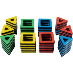 Magnetic Polydron Klassesett