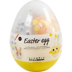 DIY Mix Påskeegg, H: 14 cm, dia. 11 cm, 1 stk.