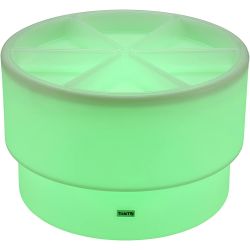 Rundt lysbord med sorteringssirkel