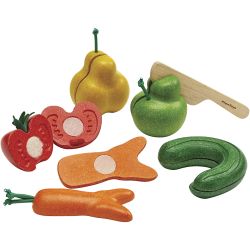 PLAN TOYS Skjærbar Frukt og Grønt
