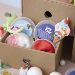 Hobbyhj&oslash;rnet Mitt Modellering, ass. farger, 1 pk.