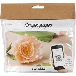 Mini DIY Kit Kreppapir, Peon, Strekk-/krep: 180%, 105 g, 1 pk.