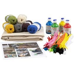 Craft Mix Tekstiler, 1 pk.