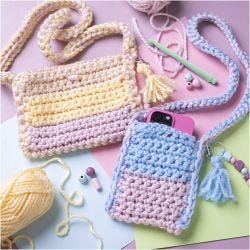 Start DIY Kit Hekling, Vesker, ass. farger, 1 pk.