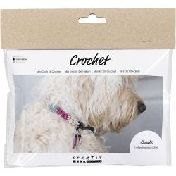 Mini DIY Kit Hekling, Hundehalsbånd, 1 pk.